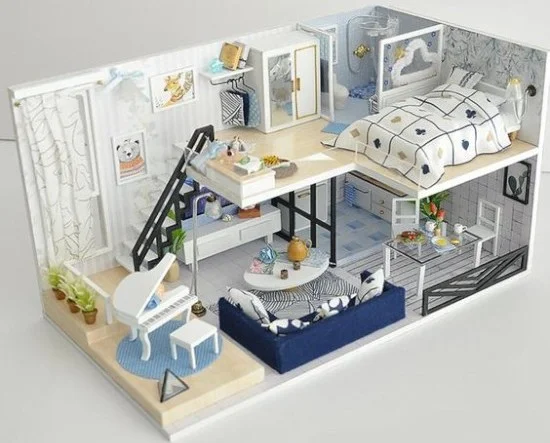ide inspiratif desain mezzanine rumah minimalis