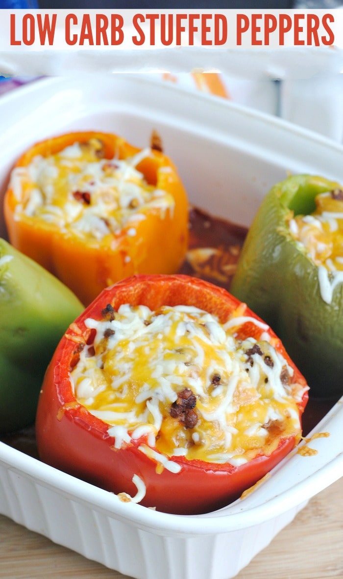 Low Carb Stuffed Peppers Best of Tasty