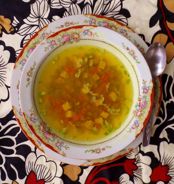 Homemade Chicken Soup // Get Well Soon