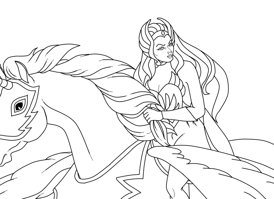 Desenho de A princesa e da rã para Colorir - Colorir.com