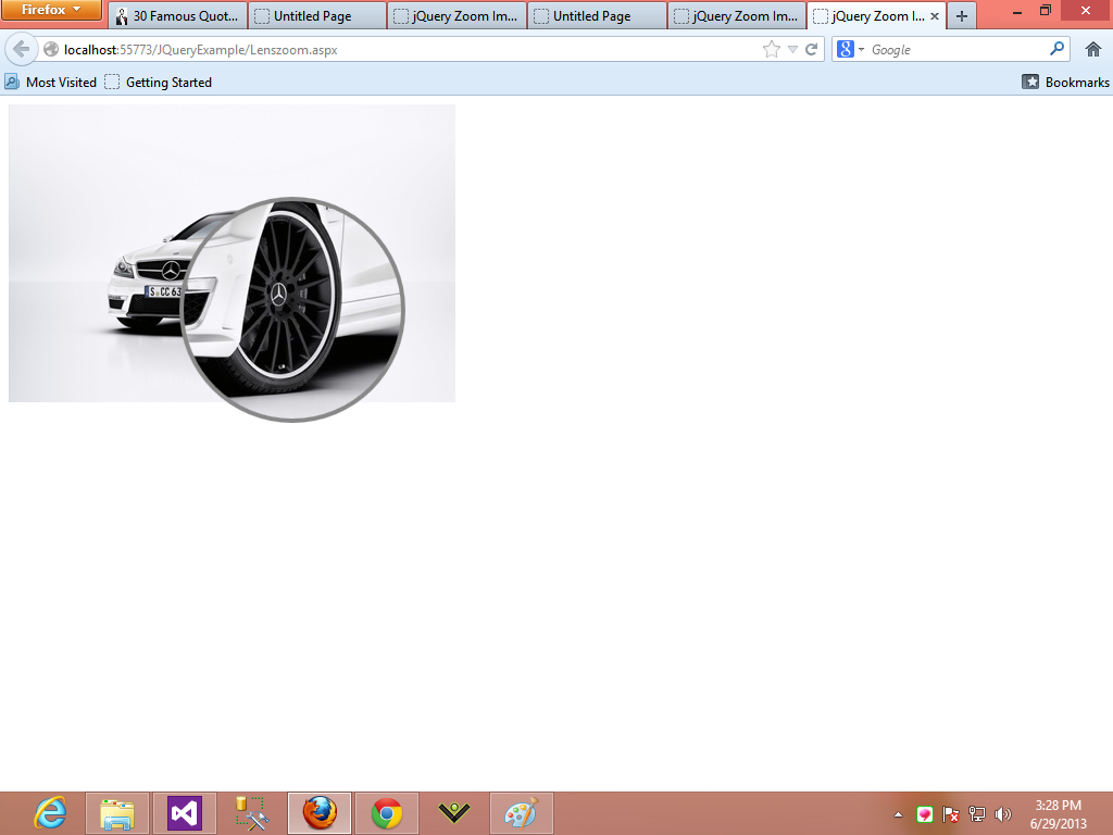 SOLUTIONS with SOURCE CODE How To Create Lens Zoom Effect Of