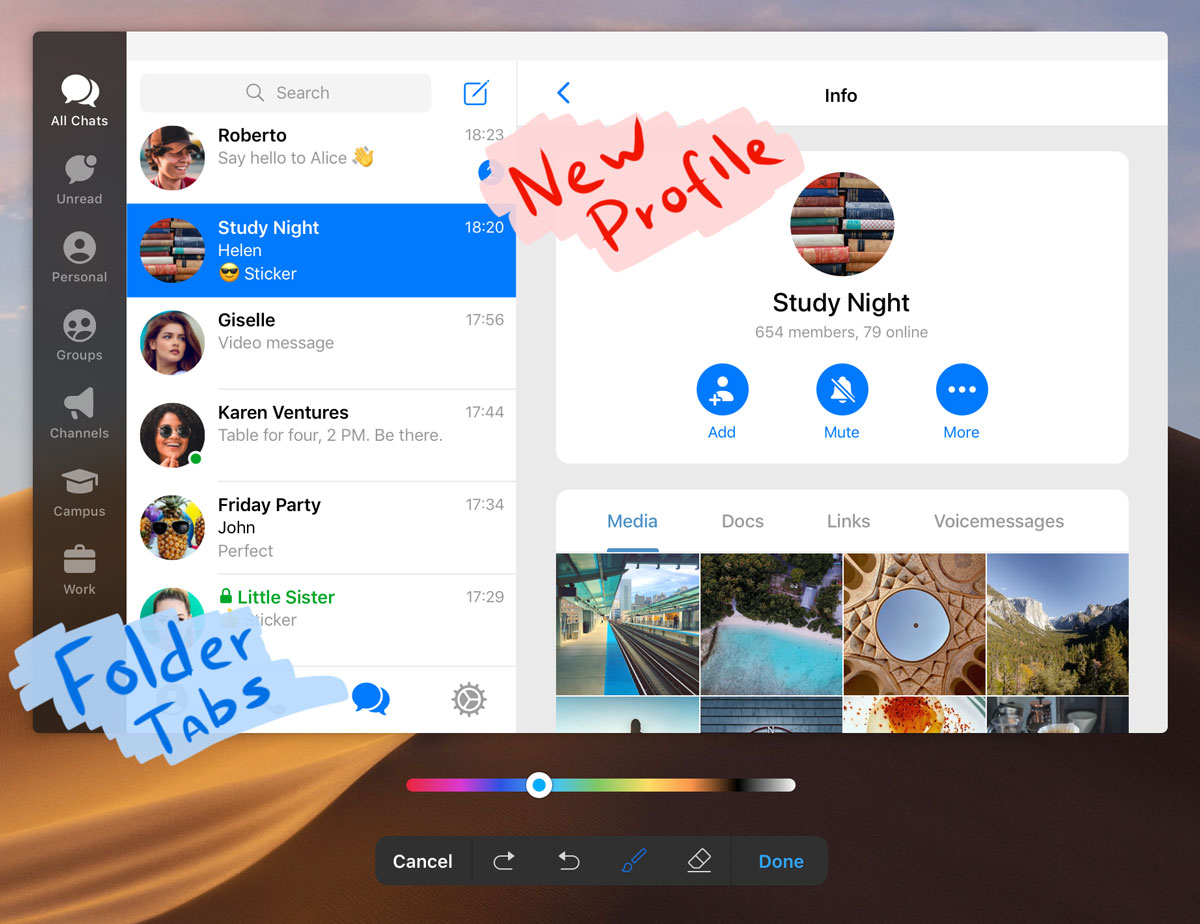 Telegram raggiunge quota 400 milioni di utenti ed annuncia importanti novità