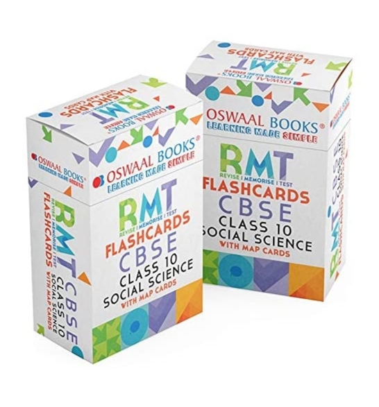 Oswaal Flashcards pdf Download SST Oswaal CBSE RMT Flashcards Class 10 Social Science pdf