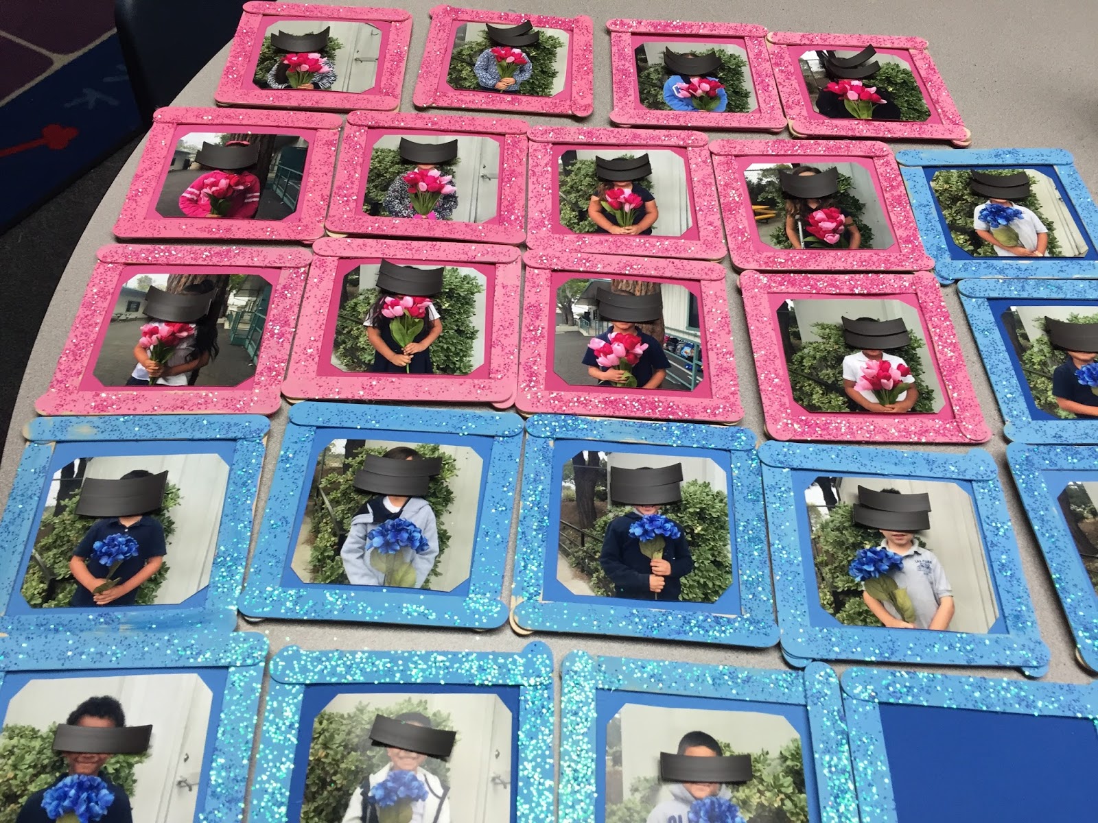 Kindergarten Corps Mother's Day Popsicle Stick Frame Gift