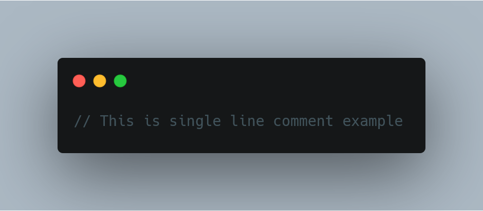 Learn JavaScript - Comment
