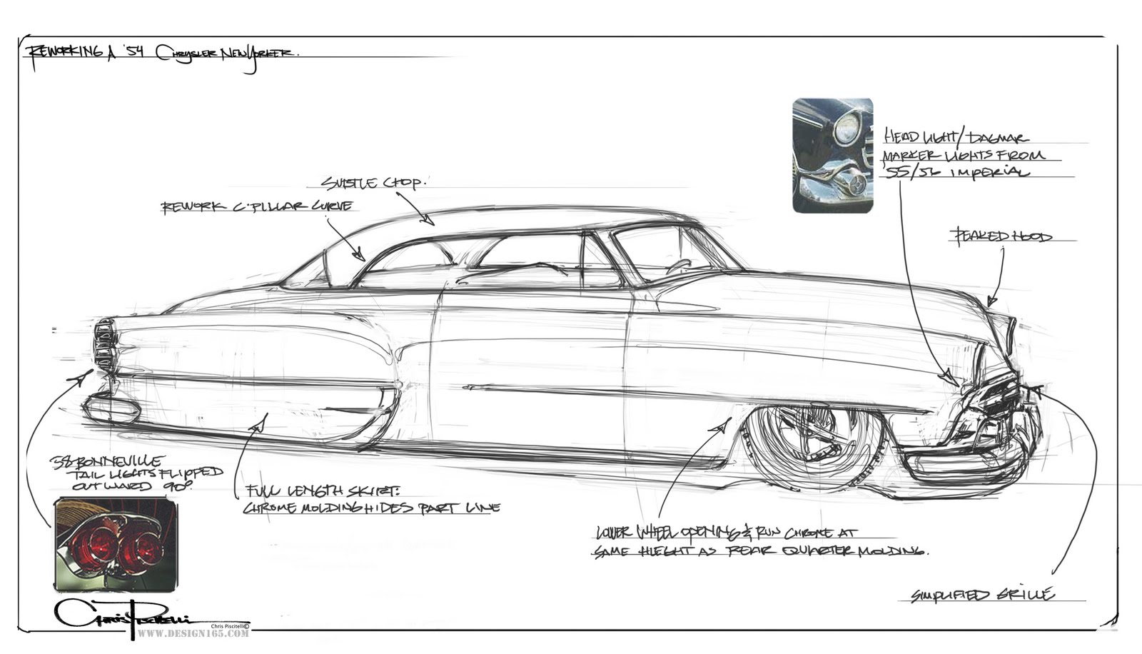 Design165: Thoughts on a 54 Chrysler.