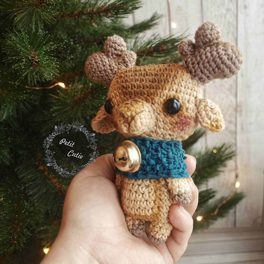 Crochet elk amigurumi Crochet elk amigurumi
