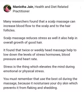 Scalp Massage For Hair Growth Scalp Massage For Hair Growth