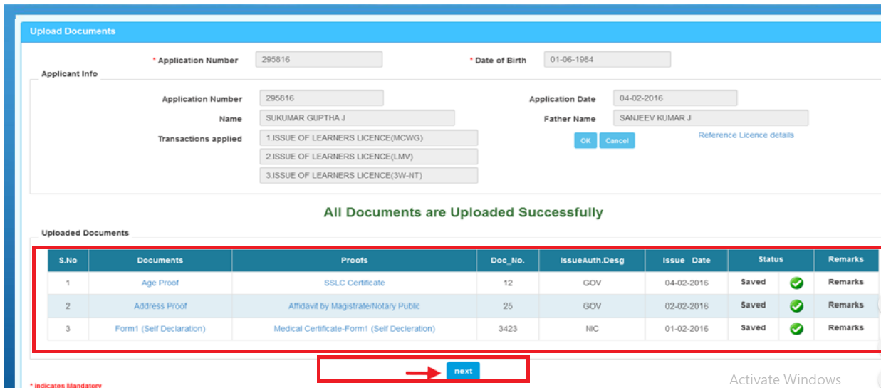 How To Change Address In Driving License Online Sarathi Parivahan