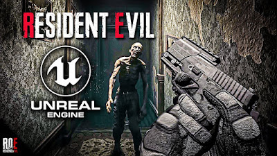  Resident Evil HD Remaster es recreado en primera persona para PC con Unreal Engine 4