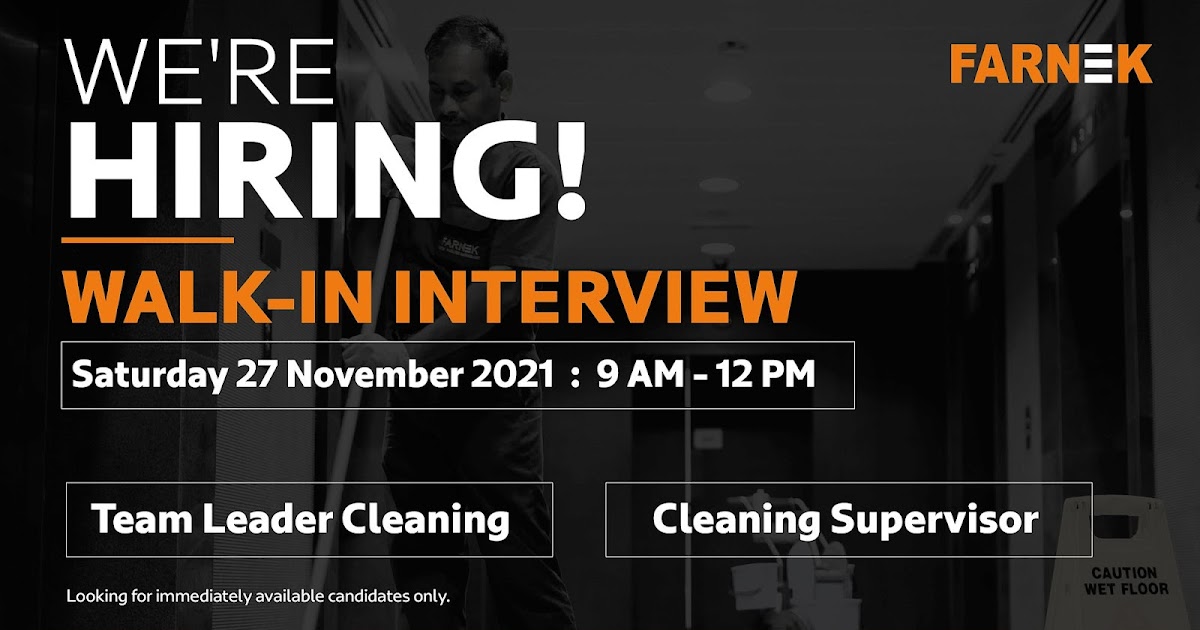 Farnek Services LLC Recruitment For Cleaning Supervisors In Dubai ITI
