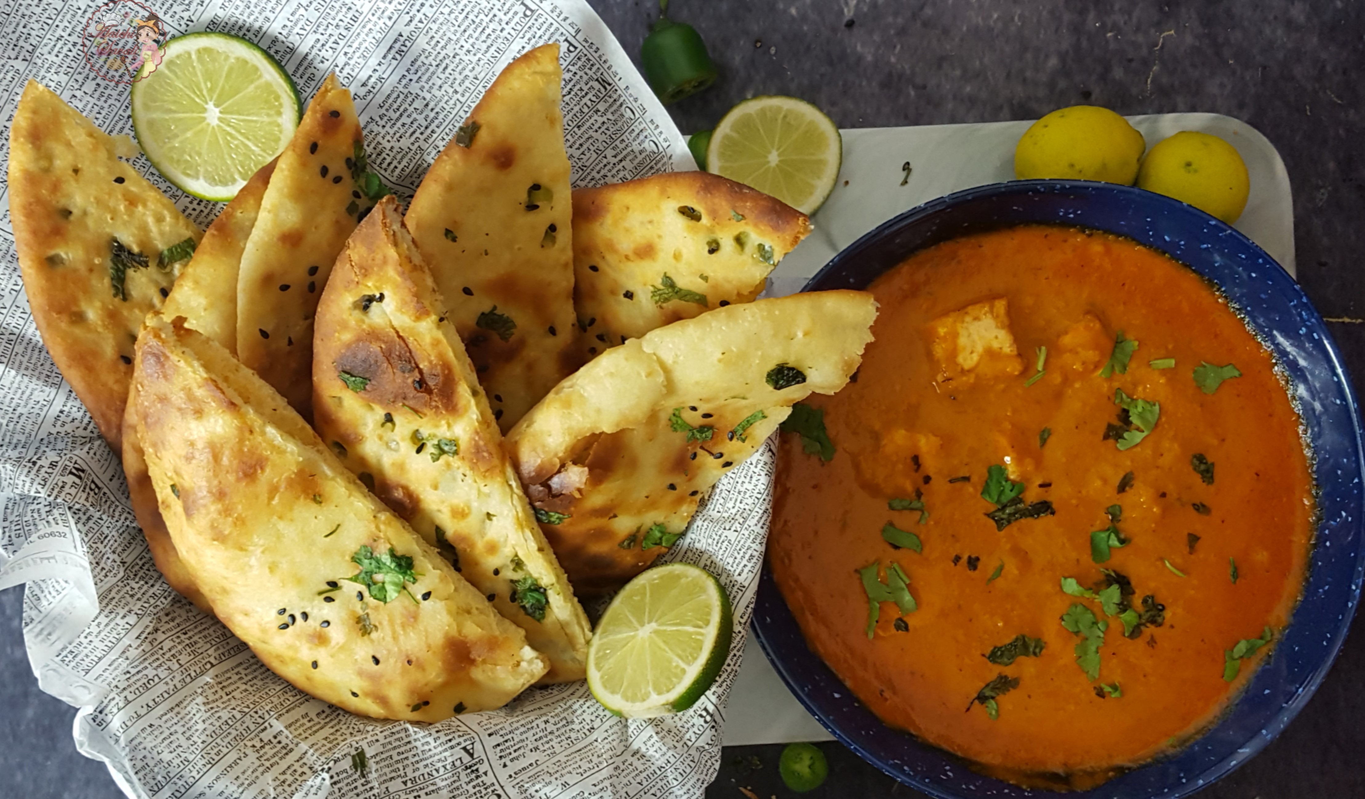 Tandoori Naan in an Air Fryer and Oven Best Homemade Naan Recipe Instant Pot Chili Cheese