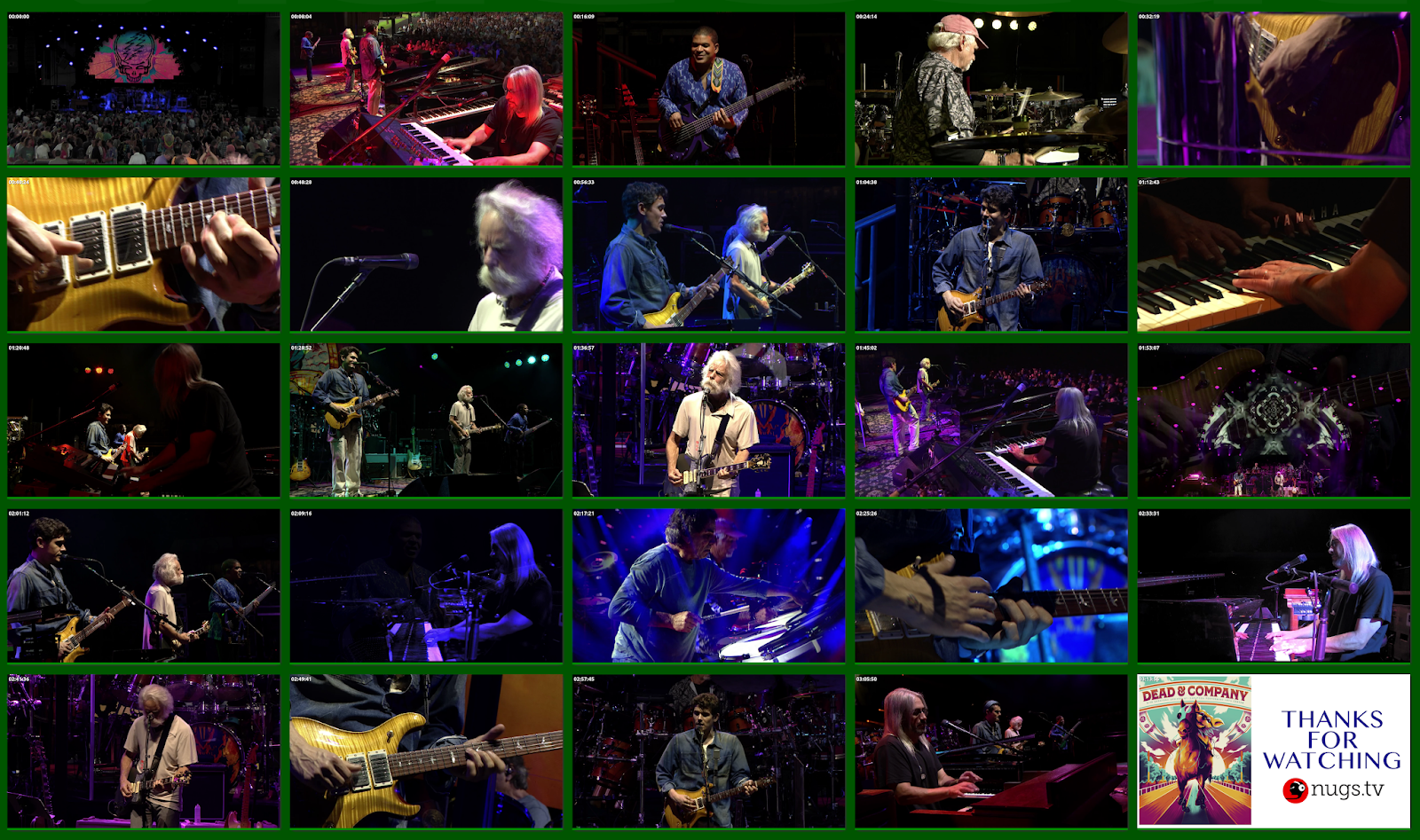 The Curtain With Dead & Company 20190618 Saratoga Performing Arts