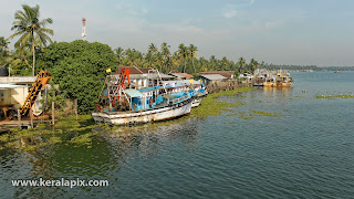 View from Vypin bridge