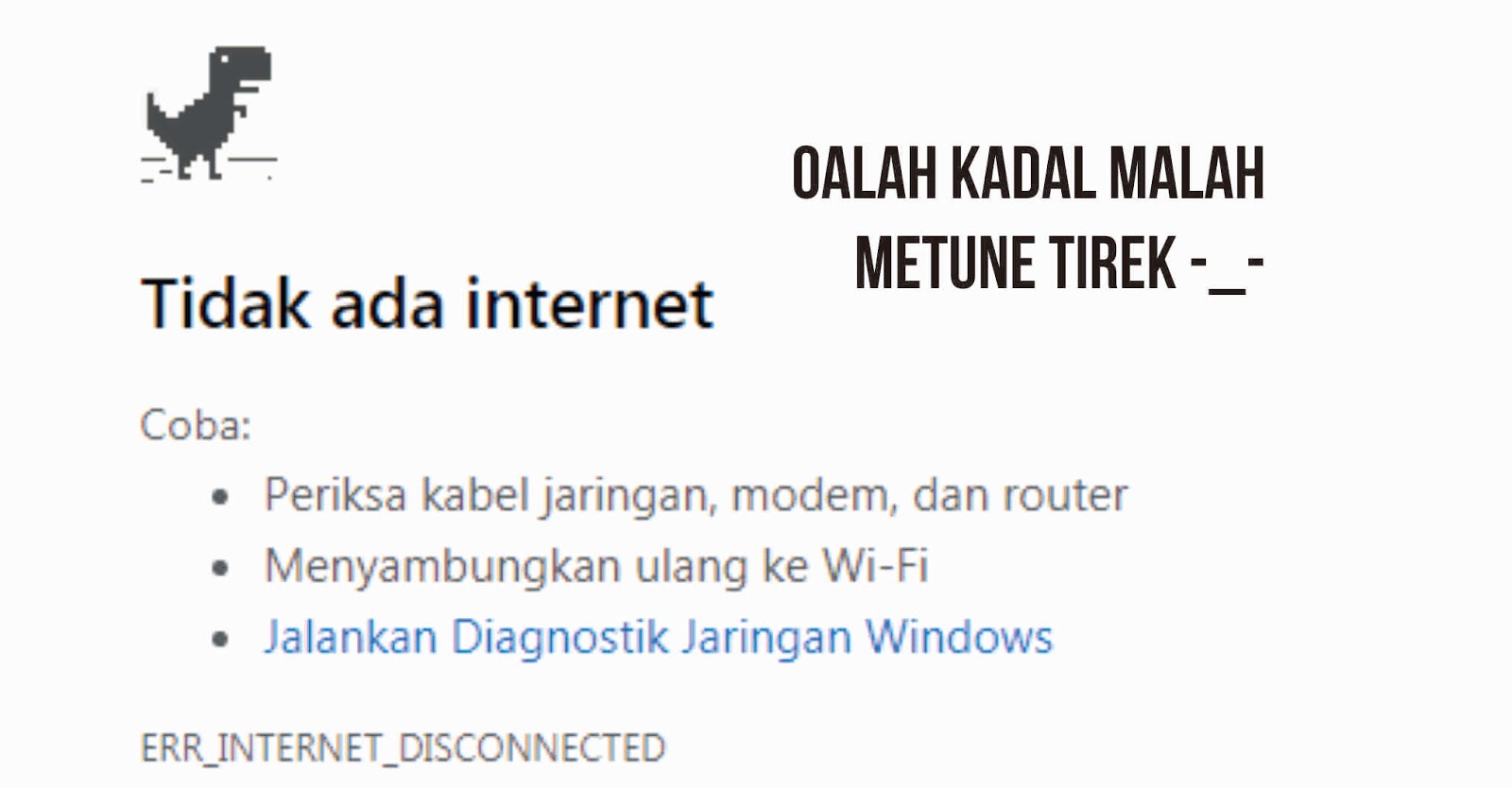 Kenapa Jaringan Internet Wifi Tidak Berfungsi? Ini Solusinya - maoskahanan