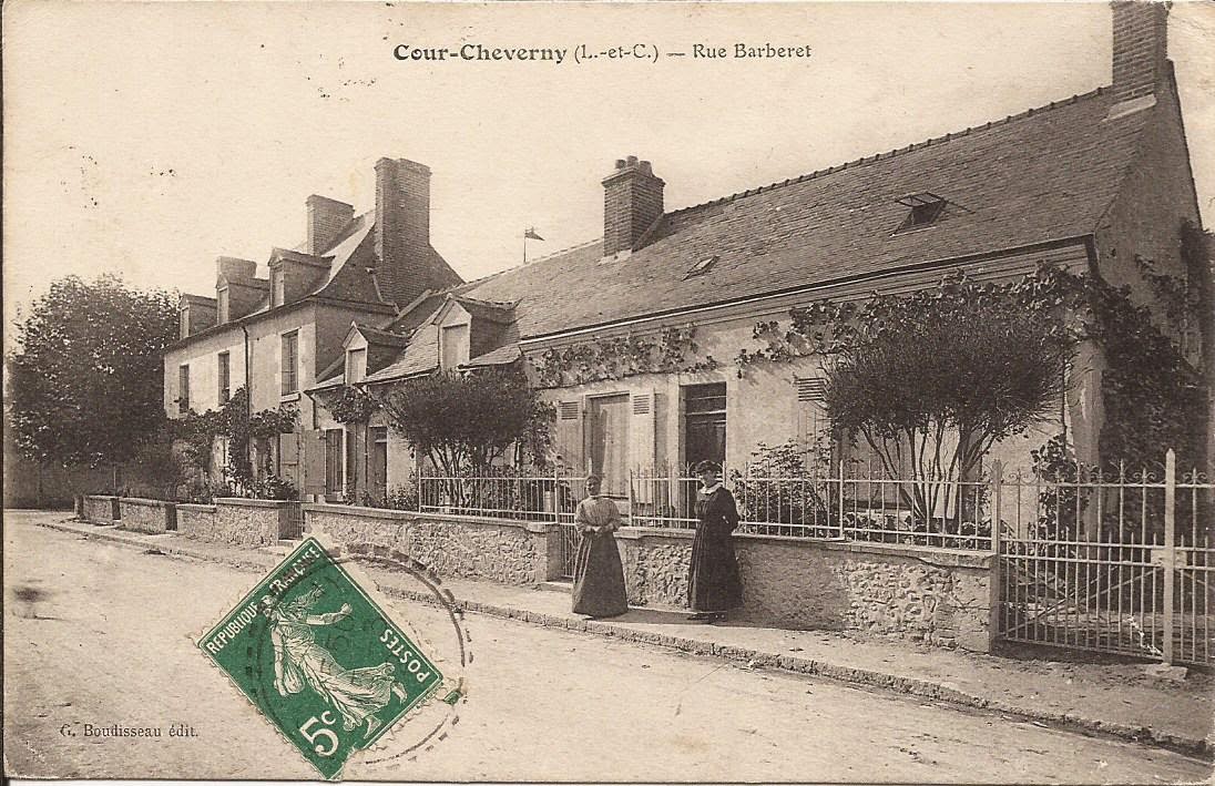 Rue Barberet à Cour-Cheverny 