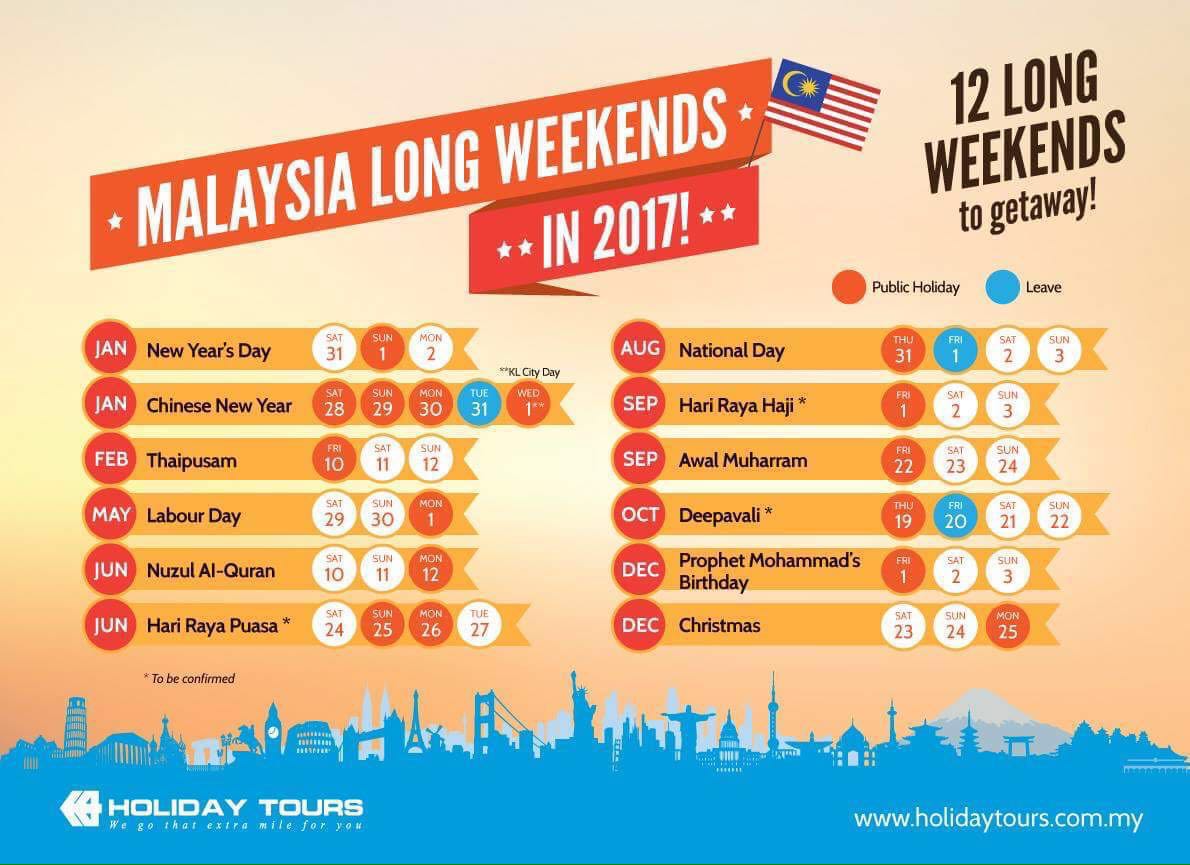 sarahkhooyw: Malaysia's Public Holidays in 2017!