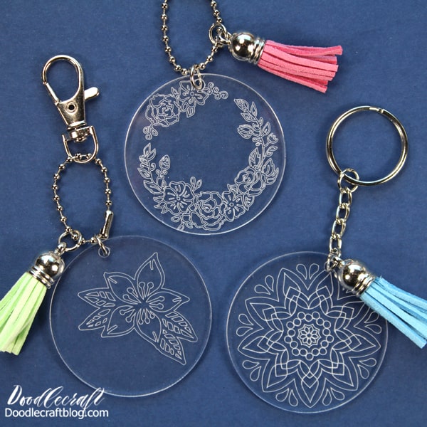 How to Make a Keyring Display Card with Cricut 