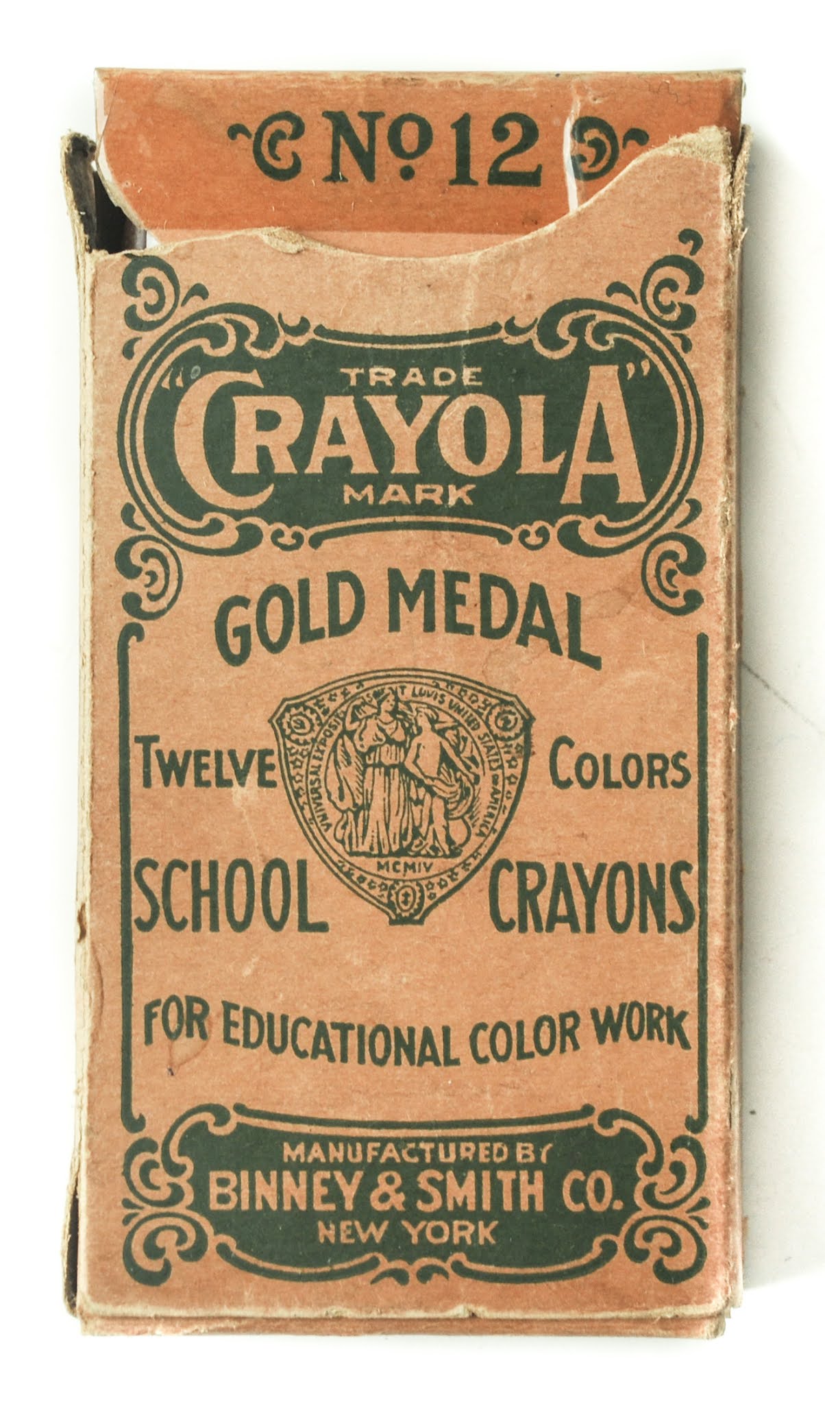 Crayola Crayons - Green, Box of 12