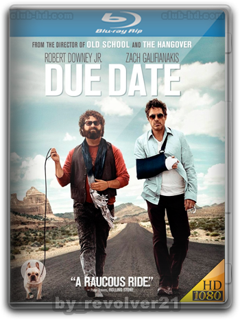 Due Date (2010) m-1080p Dual Latino-Ingles [Subt.Esp] (Comedia)