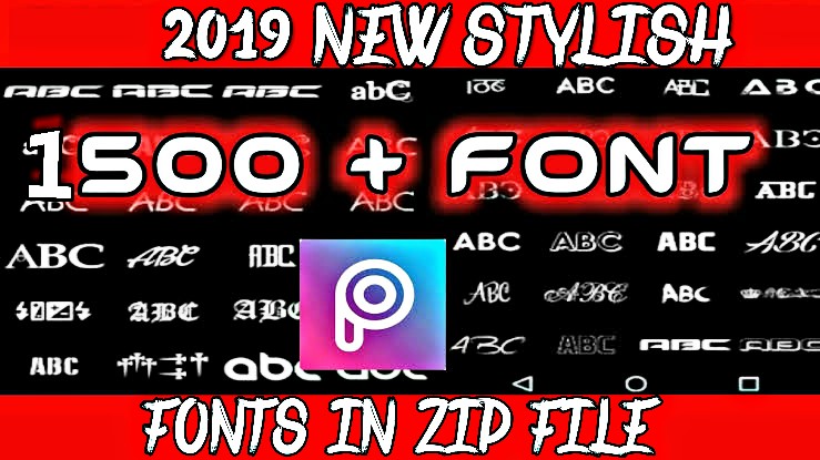 picsart fonts download for android picsart fonts download for android