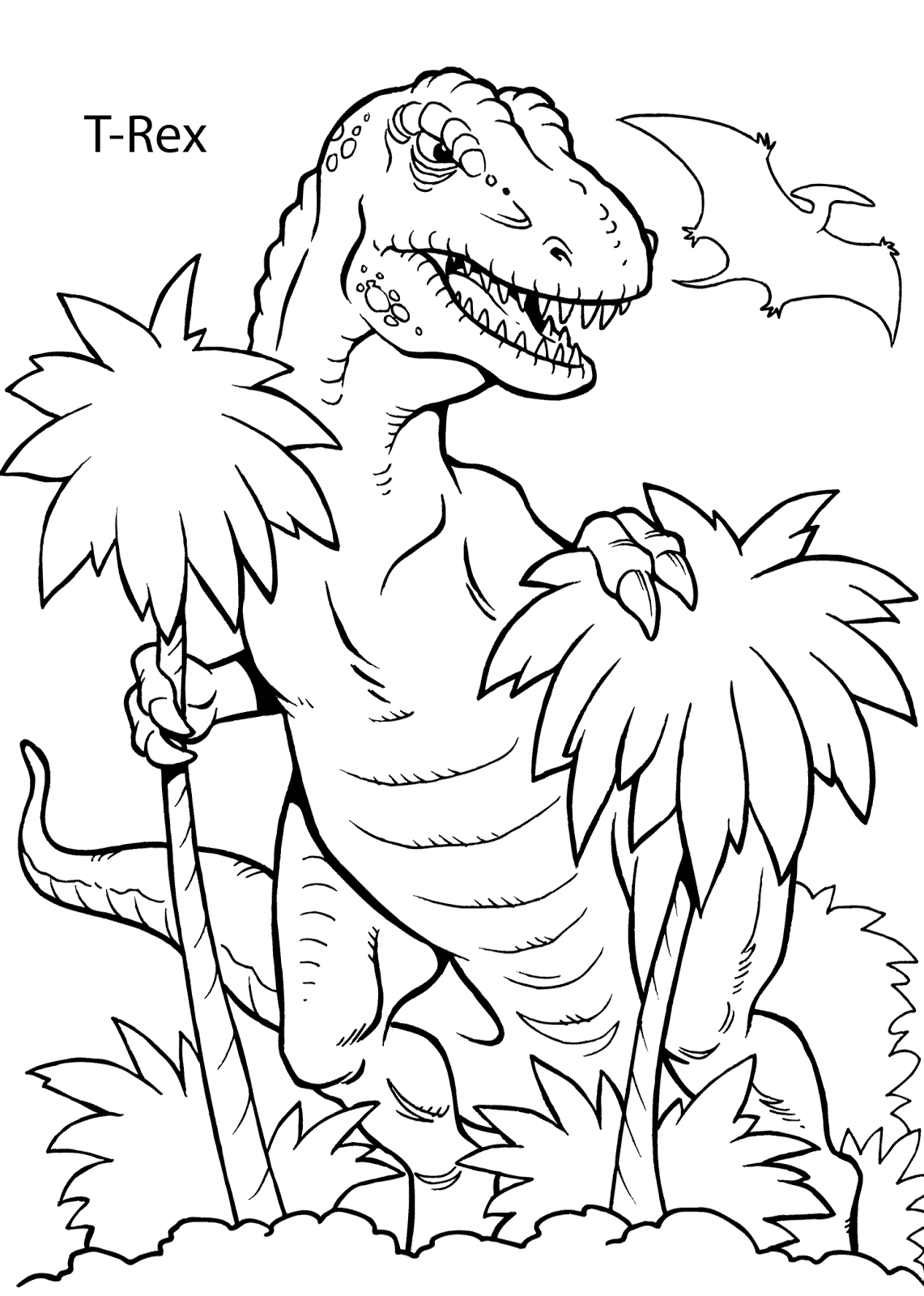 Printable Dinosaur Coloring Sheet - Best Coloring Pages For Kids