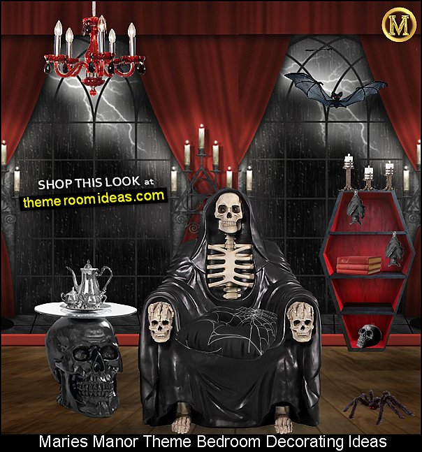 skeleton  decor hallowee decor skull furniture hallowee decorating ideas skull themed decorating