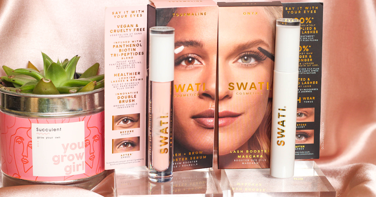 SWATI Cosmetics Lash + Brow Booster Serum & Lash Booster Mascara