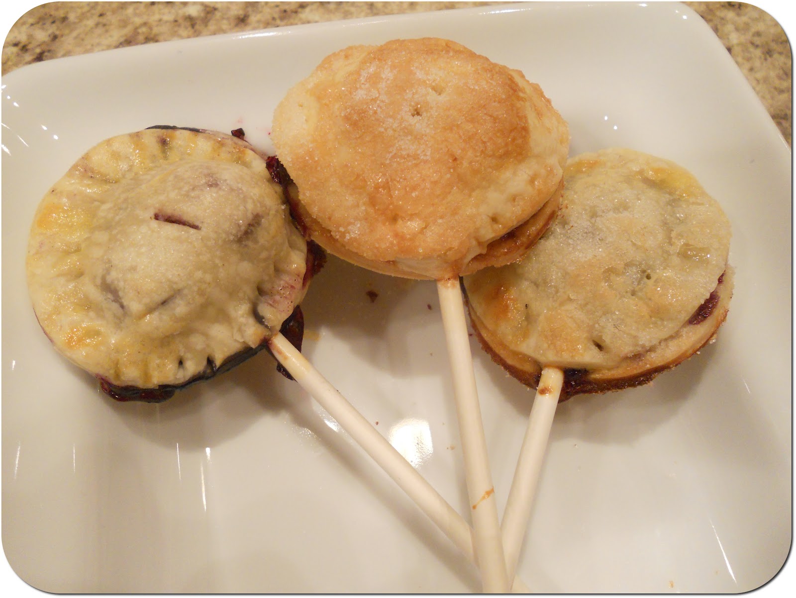 Snippets Of Sweetness Blueberry Pie Pops Snippets Of Sweetness Blueberry Pie Pops