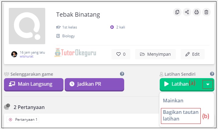 Cara membagikan link google form