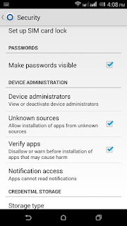 Screenshots Personal Security Screenshots