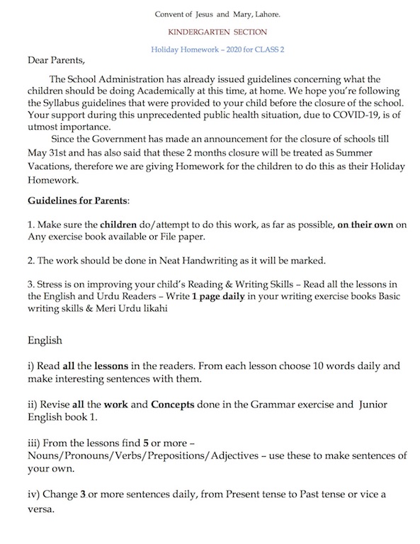 Summer holiday homework pdf picture