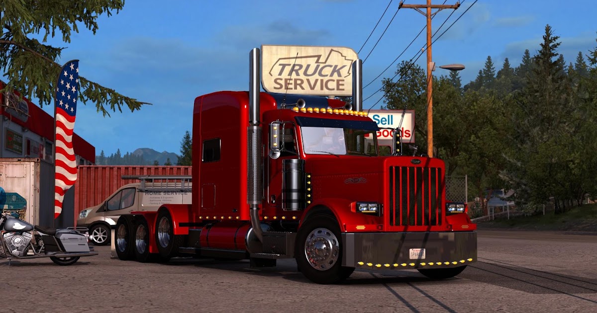 ETS 2 Peterbilt 389 Modifiye Kamyon V2.3 Modu (1.39)