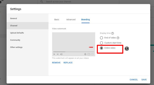 Cara Untuk Dapatkan Subscribers Letak Video Watermark | Panduan Youtube #1