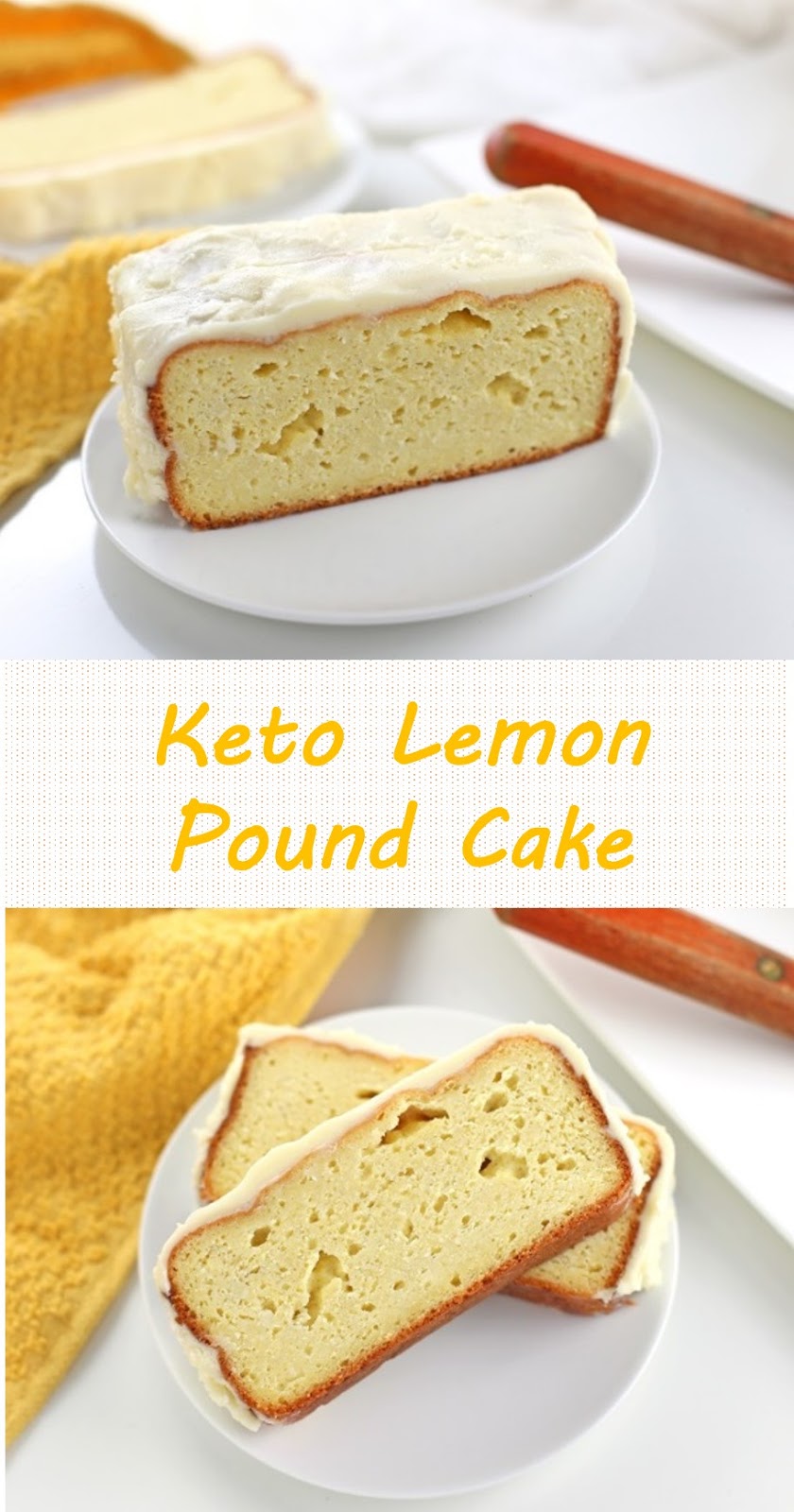 Keto Lemon Pound Cake