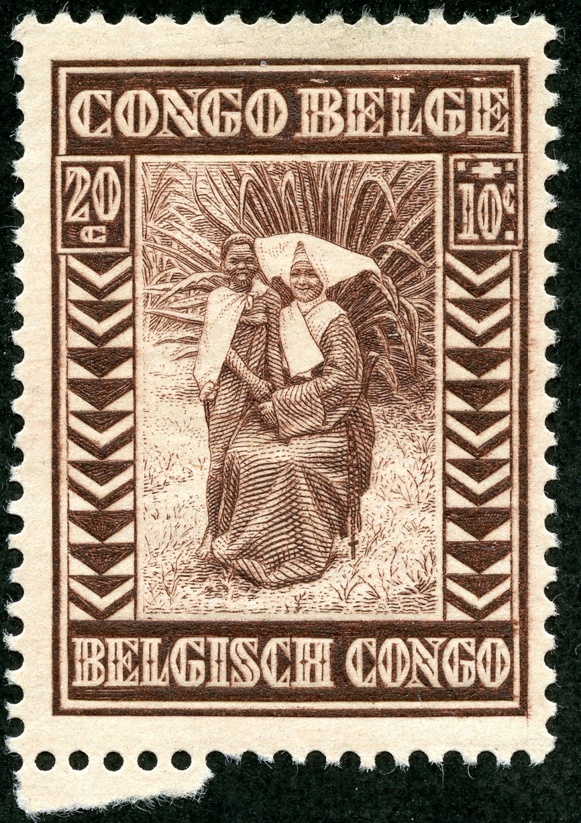 Big Blue 18401940 Belgian Congo Stamps Part II A closer look