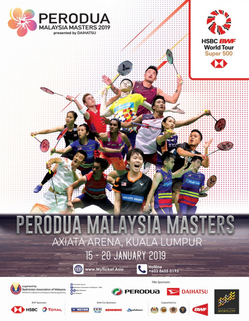 Live Streaming Perodua Malaysia Masters 2019  Gallery Baru