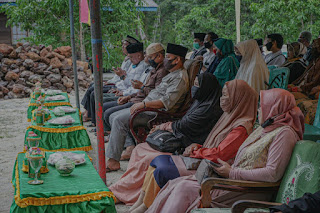 Wakil Bupati Lingga lakukan Peletakan Batu Pertama “Kampung Qur’an