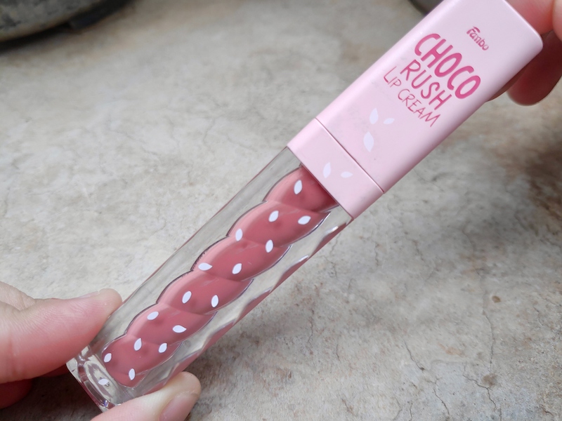 Review Fanbo Choco Rush Lip Cream Kisah Foto