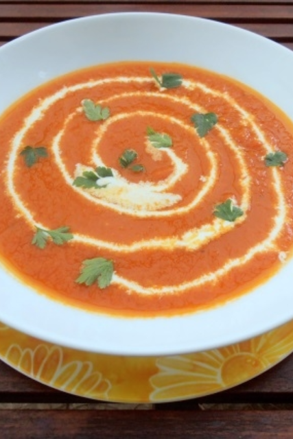 tomato soup, roasted tomato soup, tomato, recipe, recipes, healthy