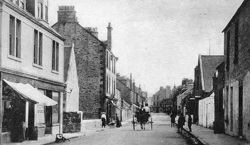 Tour Scotland Old Photographs Chalmers Street Ardrishaig Scotland