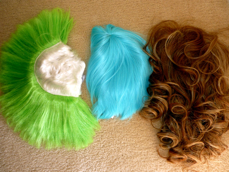 The Makeup Piggy A brief guide to wigs, part 1 Fiber types