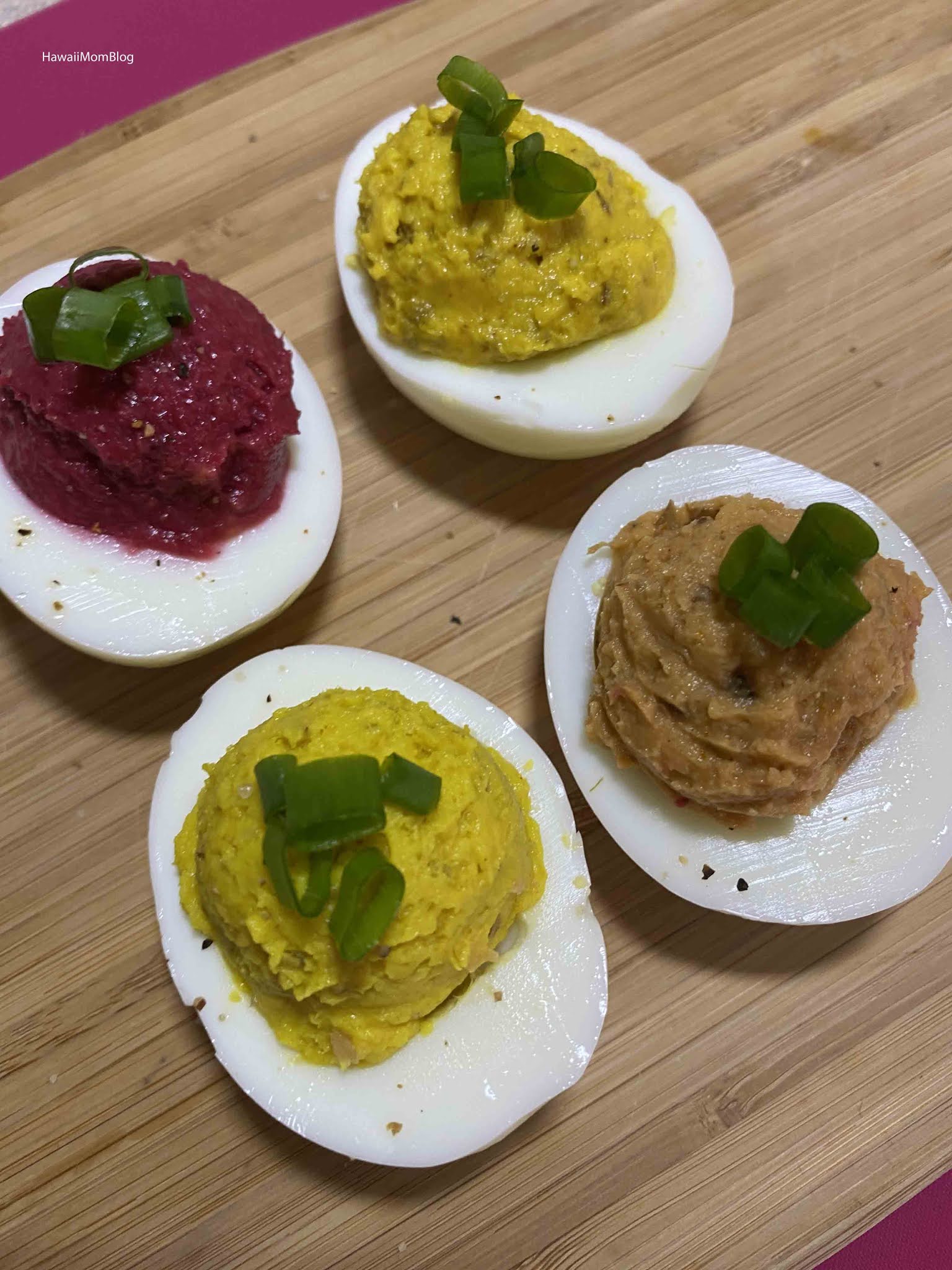 Hawaii Mom Blog No Yolk Hummus Deviled Eggs