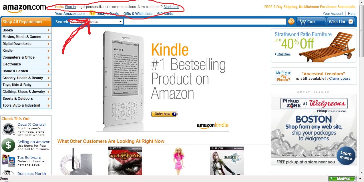 WELCOME to PeterParker513.com: How to Create An Amazon Account