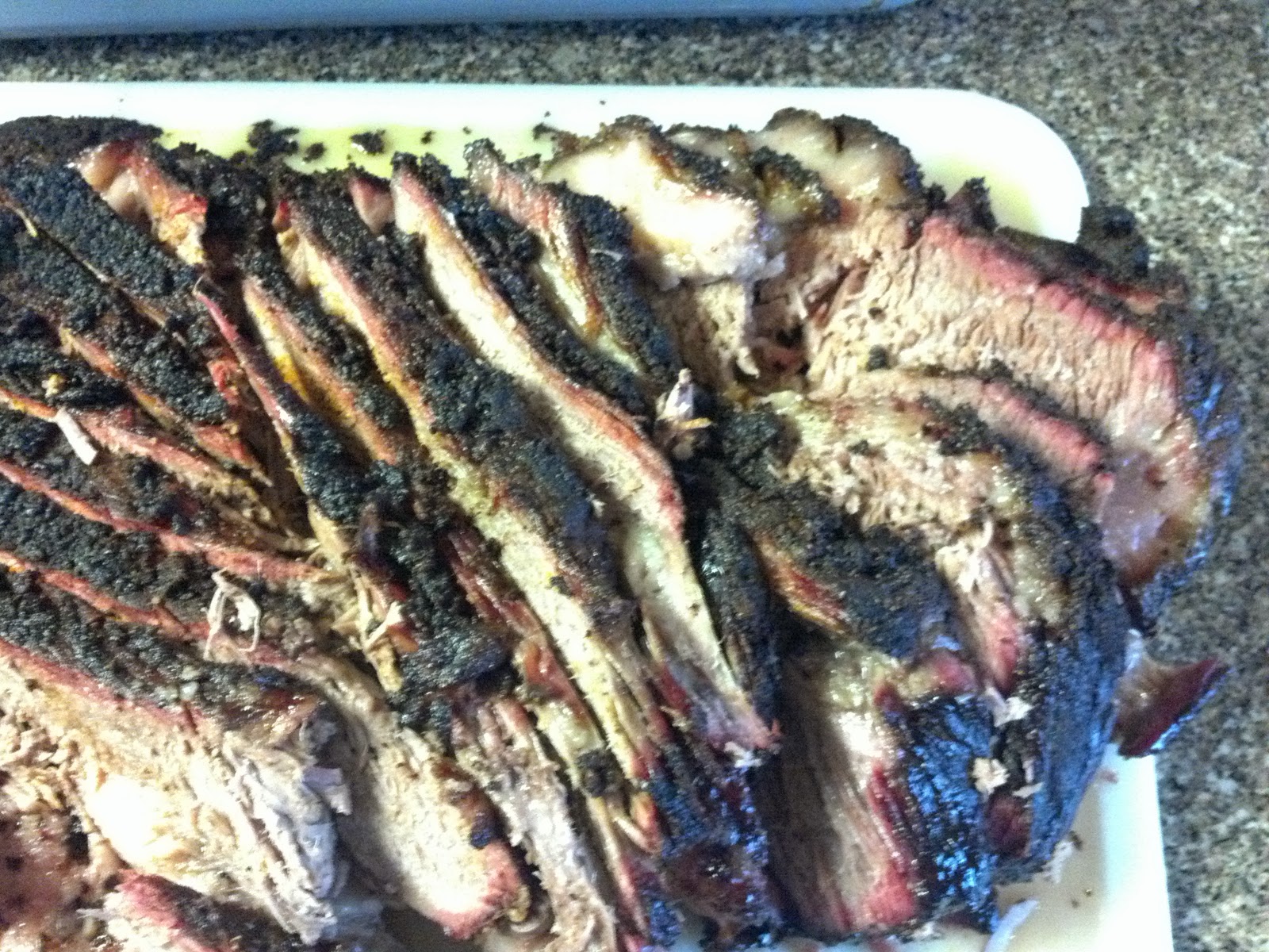 My Big Green Egg Brisket