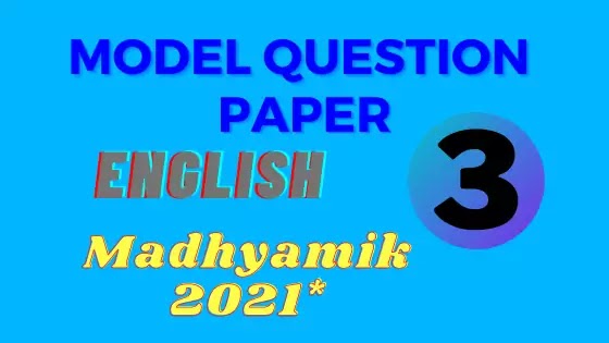 Model Question English Ten