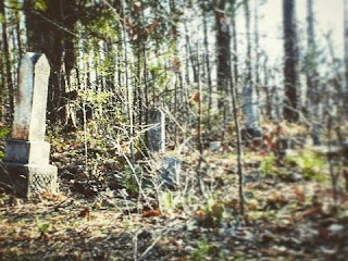 A graveyard at Jack Cole Road, Hayden, Alabama