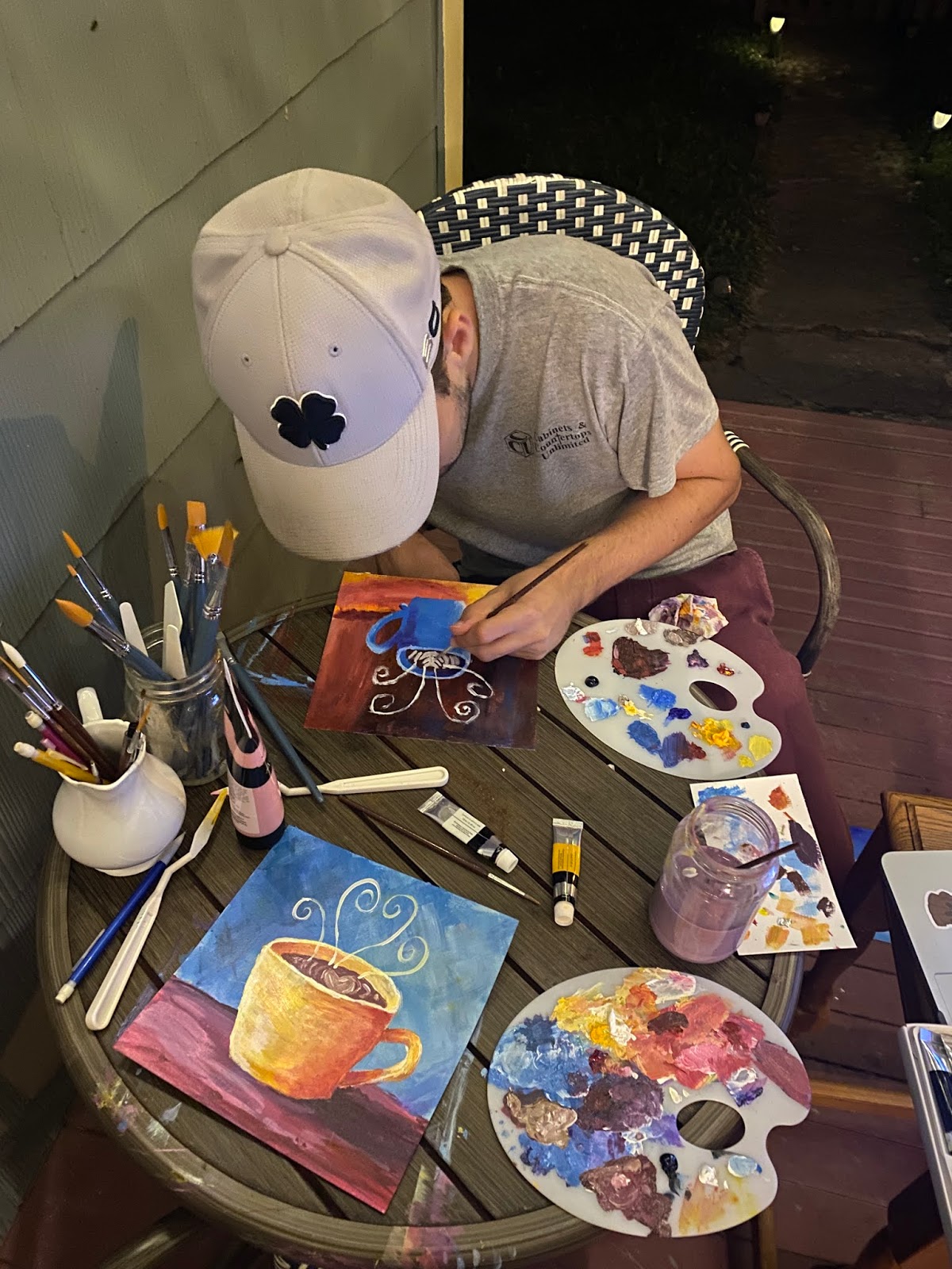 the famous jb AtHome Painting With A Twist Date Night