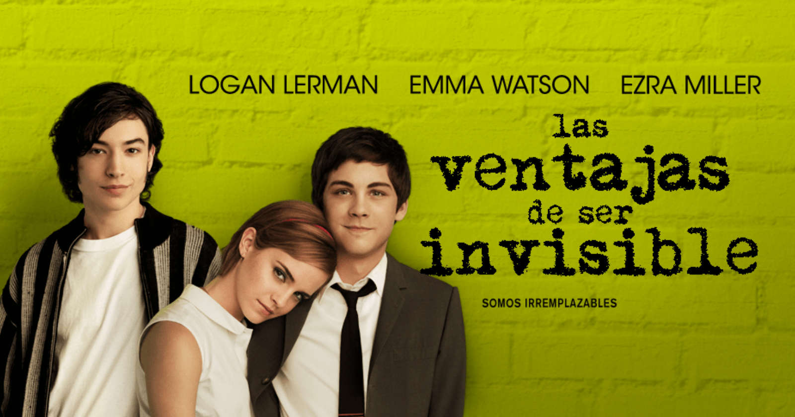 Película Las ventajas de ser invisible Película Las ventajas de ser invisible
