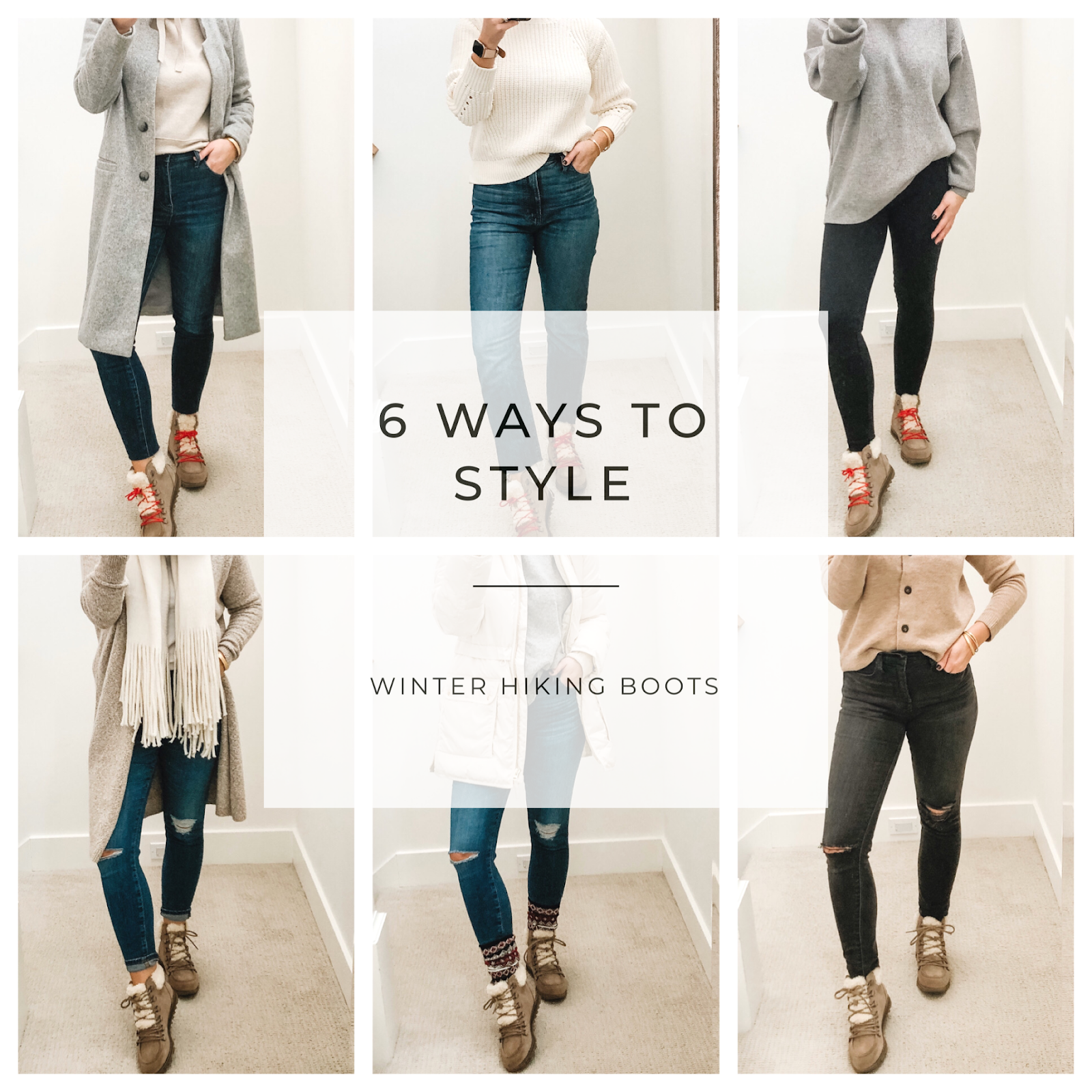 jillgg's good life (for less)  a west michigan style blog: 6 ways to  style: hiking boots!